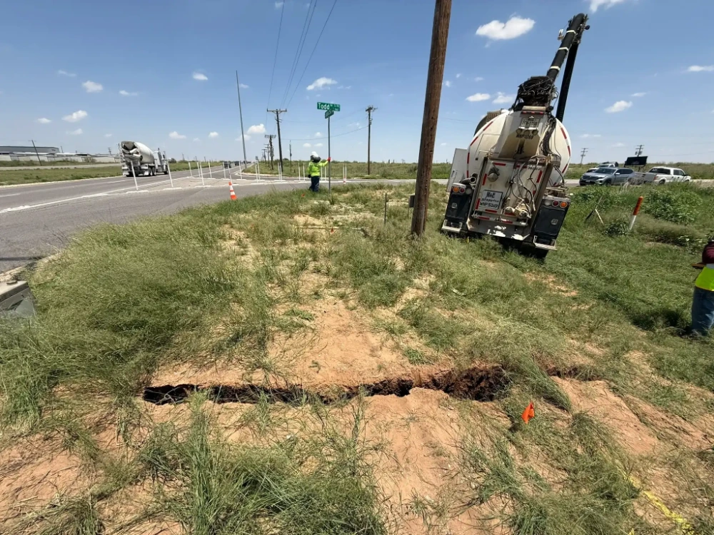 Todd Road Waterline Survey and SUE